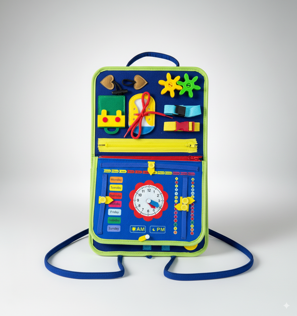 The "Little Explorer" Montessori Felt Activity Board