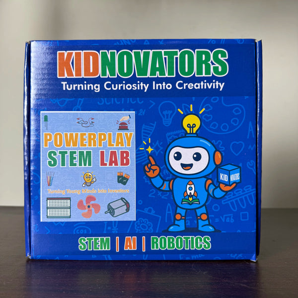 Kidnovators Powerplay Stem Lab (25+ Science Projects for Kids)