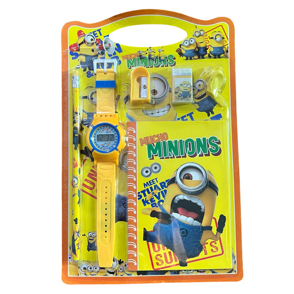 Minion Watch Stationery Set