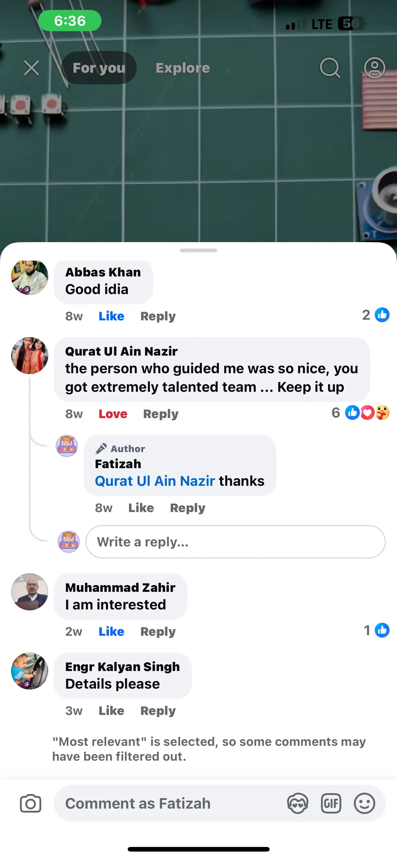 Kidnovators customer message proof 8