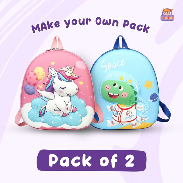 Premium Kids Bags (Pack of 2)