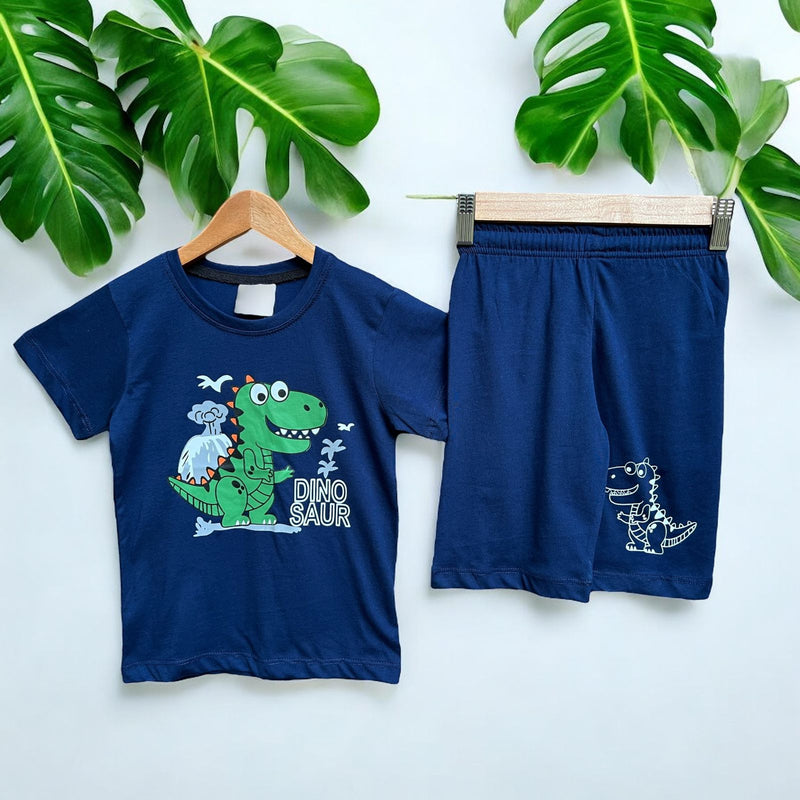 Blue Green Dino Nicker Suit