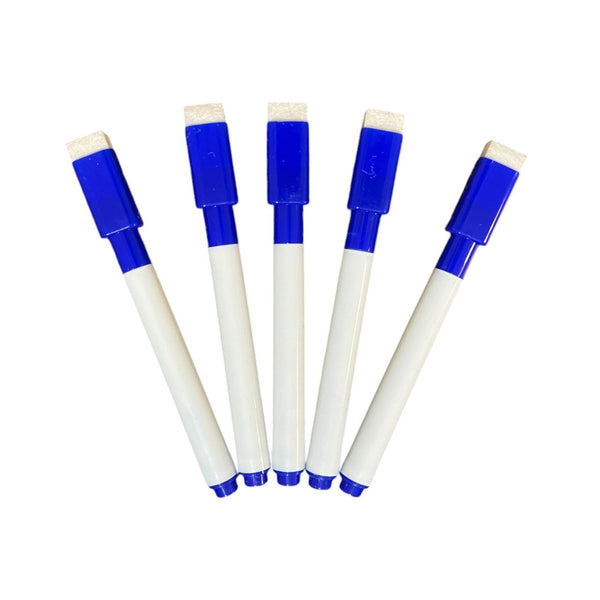 Wipe and Clean Marker Pack of 5