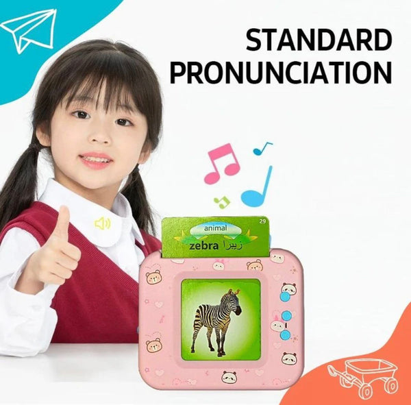 Rechargeable Talking Flash Cards for Kids