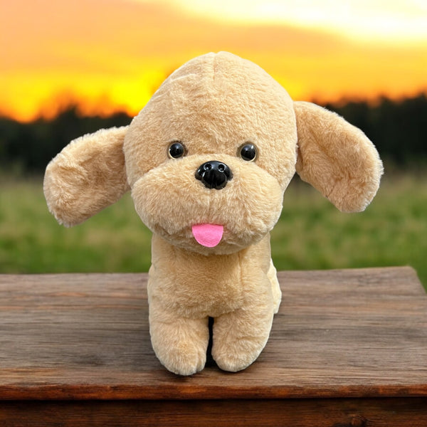 Cute Dog Stuff Toy (Brown)