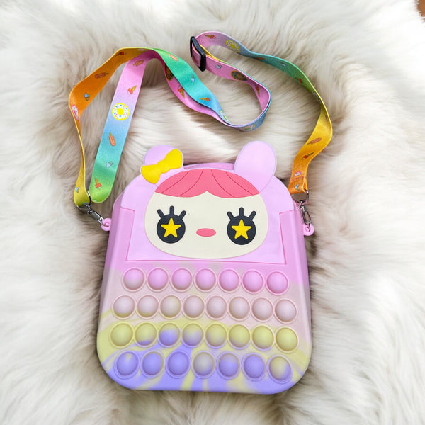 Cute Cat Popit Bag