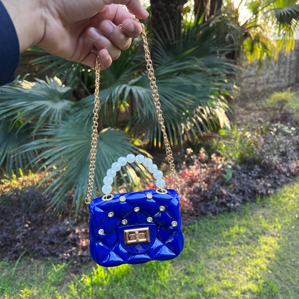 Mini Girl Handbag Blue