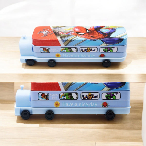 Spiderman Train Pencil Box