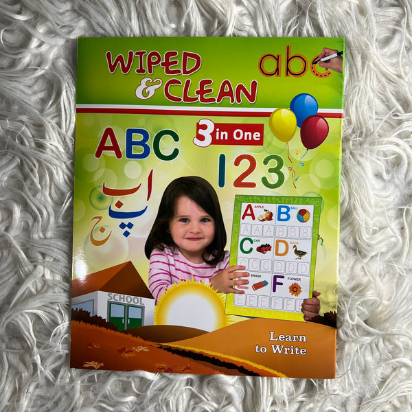 Wipe and Clean Book